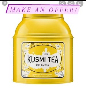 🎄 Large Kusmi Tea Yellow Tin 🎄